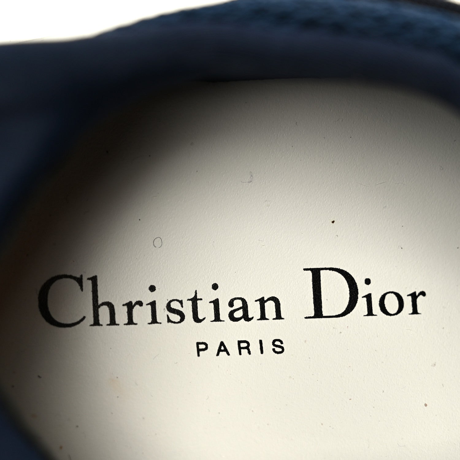 Christian Dior Technical Fabric Oblique D-Wander Sneakers 40 Deep Blue 8 of 10