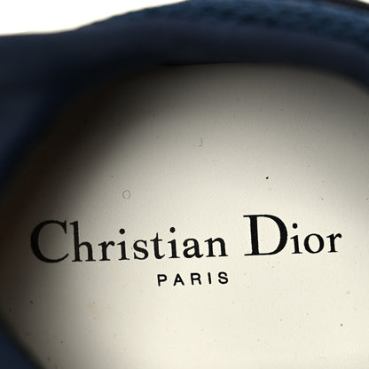 Christian Dior Technical Fabric Oblique D-Wander Sneakers 40 Deep Blue 8 of 10