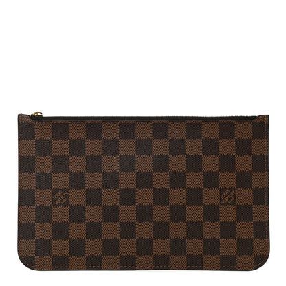 Louis Vuitton Damier Ebene Neverfull MM GM Pochette 1 of 10