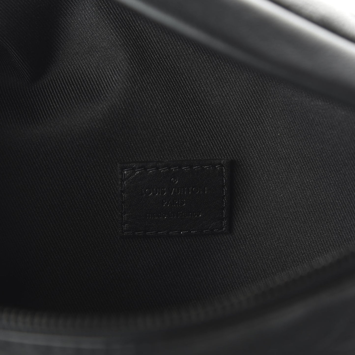 Calfskin Monogram Shadow Discovery Bumbag Black
