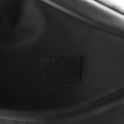 Louis Vuitton Calfskin Monogram Shadow Discovery Bumbag Black 8 of 9