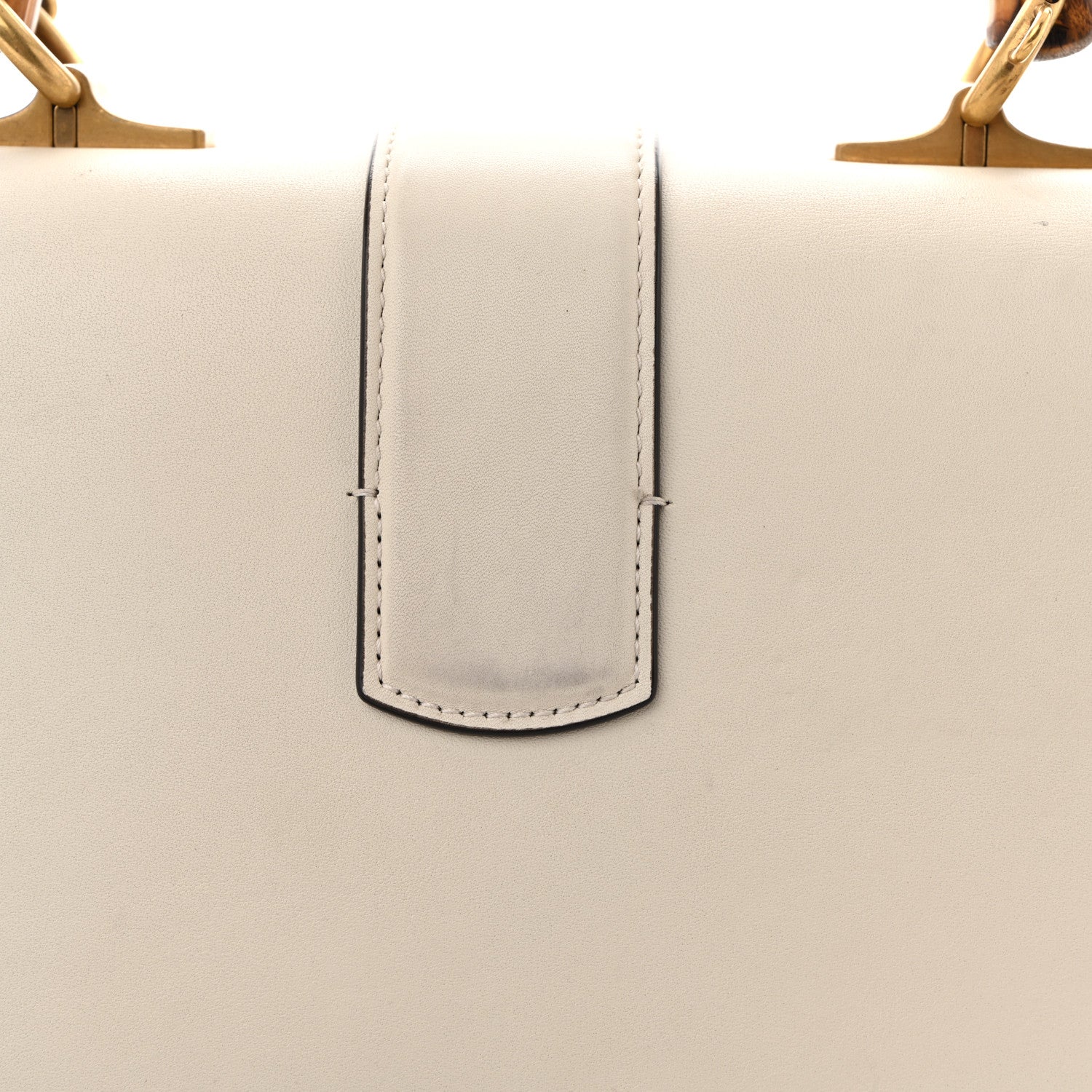 Gucci Calfskin Bamboo Web Medium Dionysus Top Handle Bag White Blue Hibiscus Red 11 of 11
