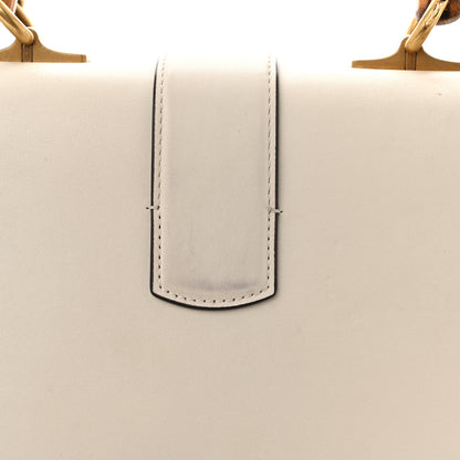 Gucci Calfskin Bamboo Web Medium Dionysus Top Handle Bag White Blue Hibiscus Red 11 of 11
