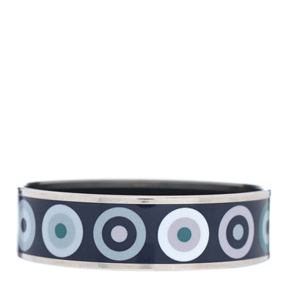 Hermes Enamel Printed Deco Dot Wide Bracelet 65 1 of 3