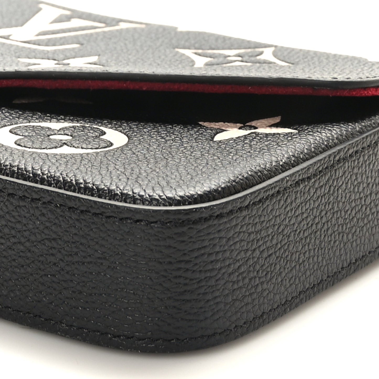 Empreinte Monogram Giant Felicie Pochette Black Beige