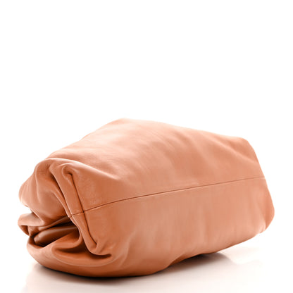 Bottega Veneta Smooth Butter Calf The Pouch Oversized Clutch Clay 4 of 8