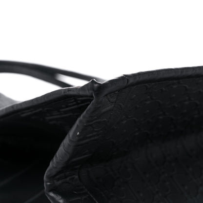 Christian Dior Oblique Calfskin Embossed Large Book Tote Black 7 of 14
