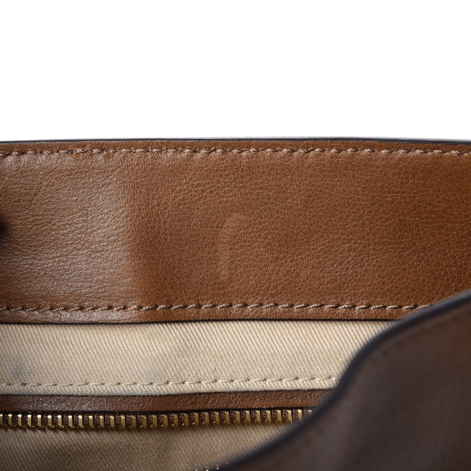 Chloe Suede Calfskin Medium Faye Backpack Woody Khaki 9 of 12