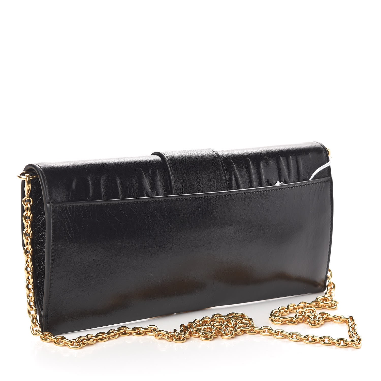 Christian Dior Lambskin 30 Montaigne Clutch Black 3 of 9