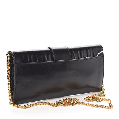 Christian Dior Lambskin 30 Montaigne Clutch Black 3 of 9