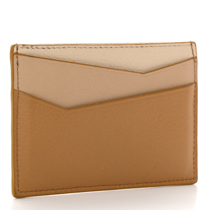 Loewe Calfskin Puzzle Colorblock Card Holder Angora 3 of 10