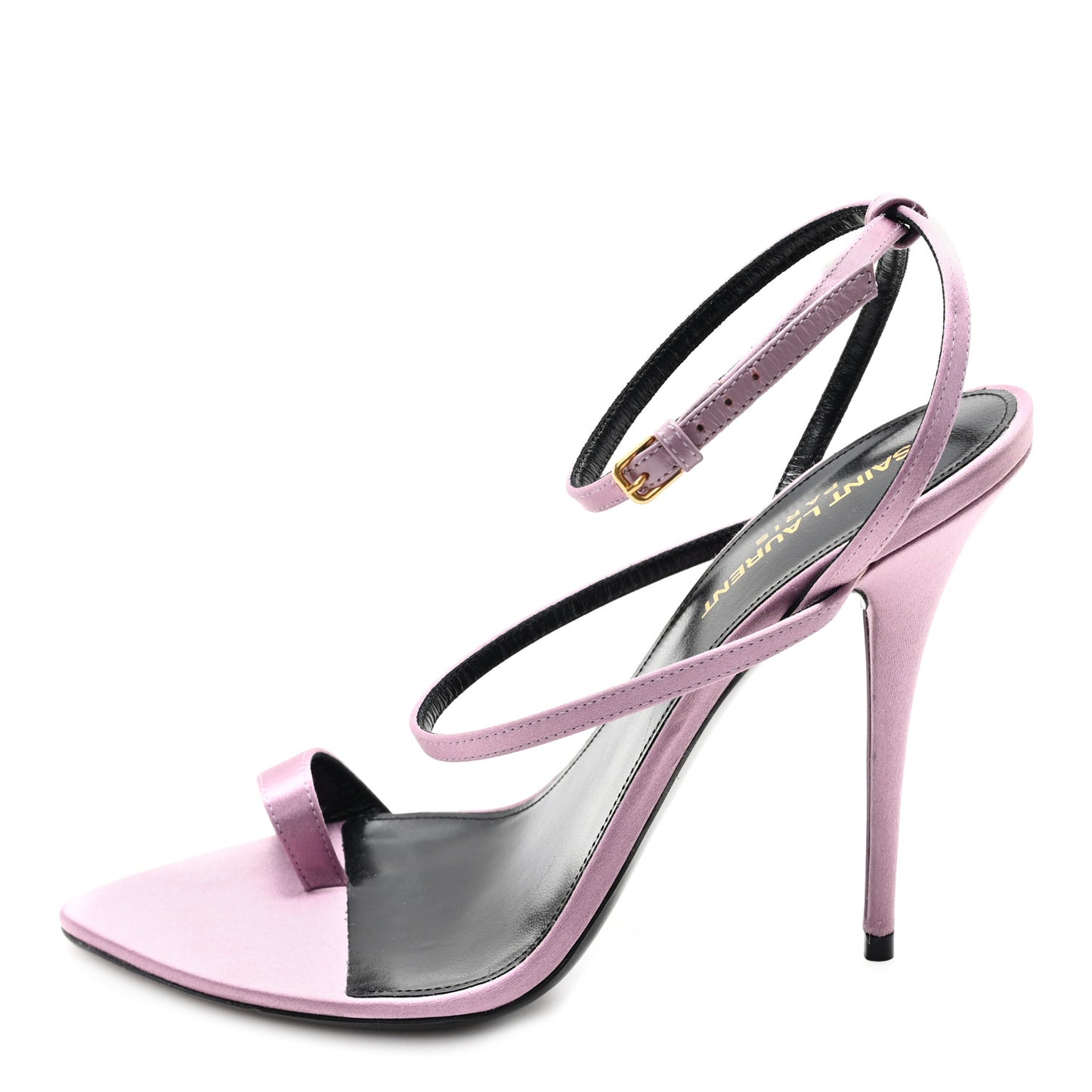 Crepe Satin Dive 110 Mule Sandals 38.5 Ancient Pink