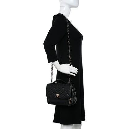 Chanel Caviar Quilted Medium Business Affinity Flap Black 2 of 12