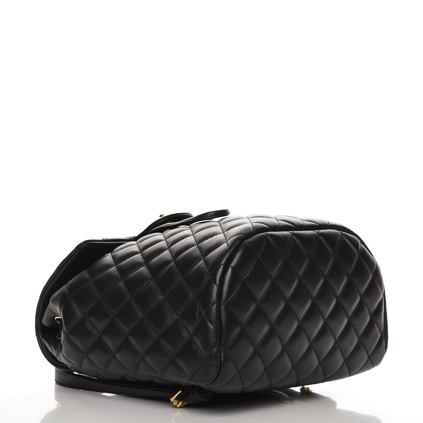 Calfskin Quilted Small Urban Spirit Backpack Black