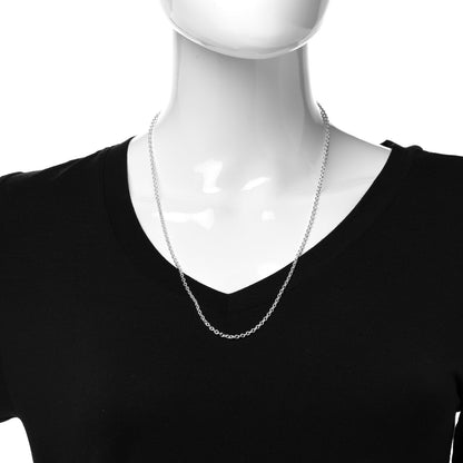 Tiffany Sterling Silver Chain Necklace 24" 2 of 6