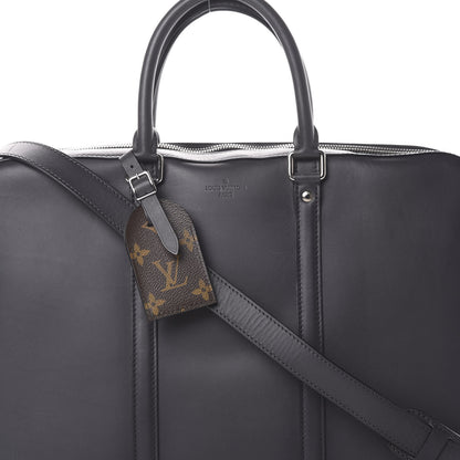 Louis Vuitton Cuir Ombre Porte-Documents Voyage Bandouliere Anthracite 7 of 18