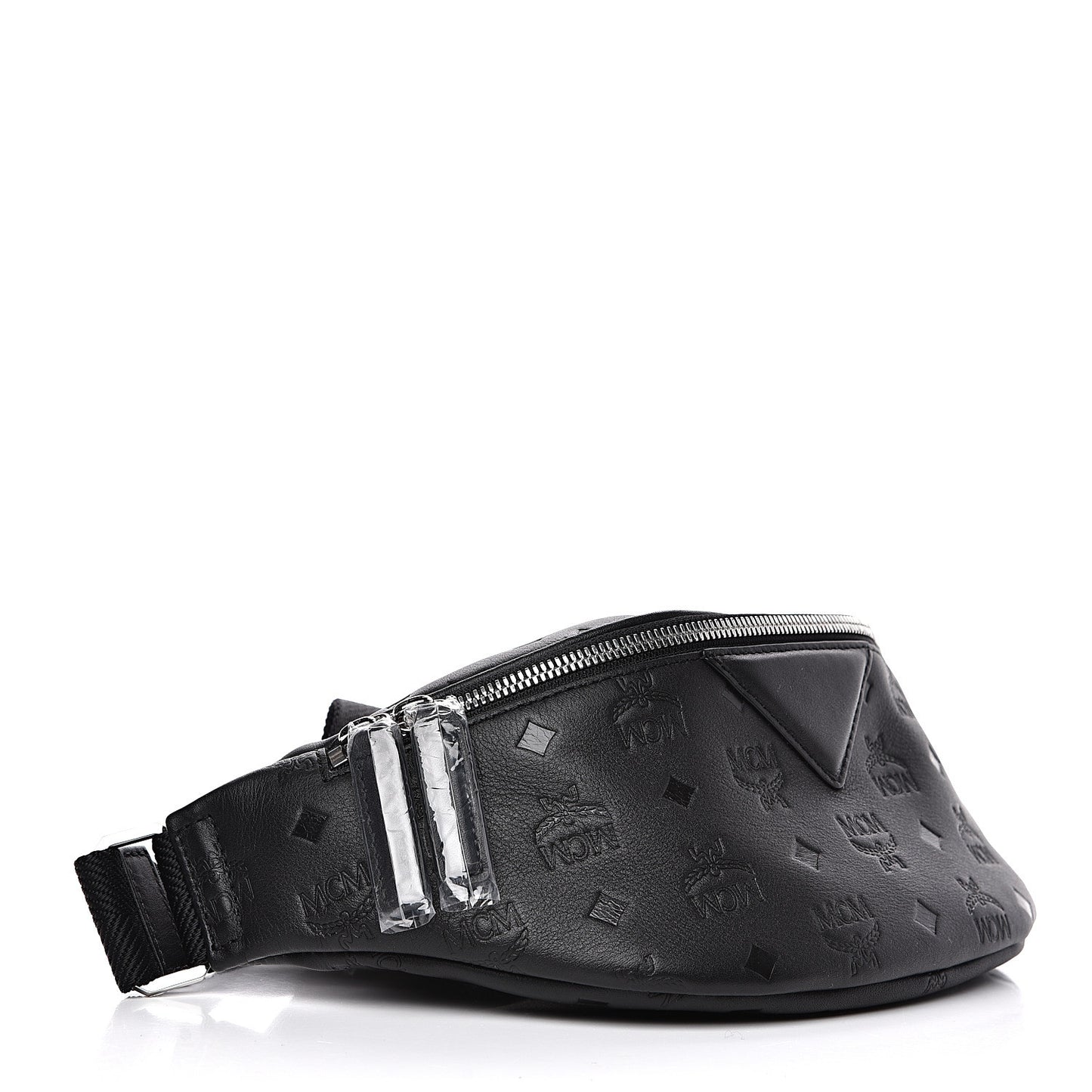 Calfskin Ottomar Monogram Small Belt Bag Black