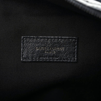 Saint Laurent Nylon Camouflage Logo Ripstop Body Belt Bag Kaki 5 of 9