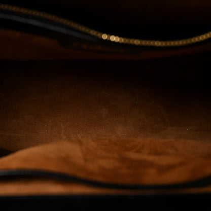 Delvaux Calfskin Evasion Top Handle Frame Bag Black 5 of 9