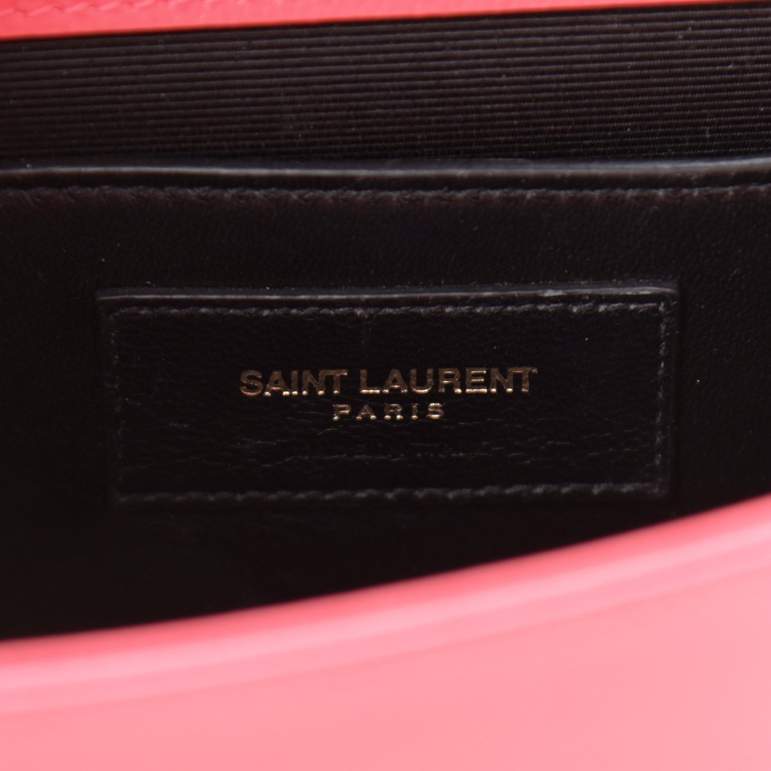 Saint Laurent Grain De Poudre Small Classic Monogram Kate Satchel Lipstick Fuchsia 6 of 15