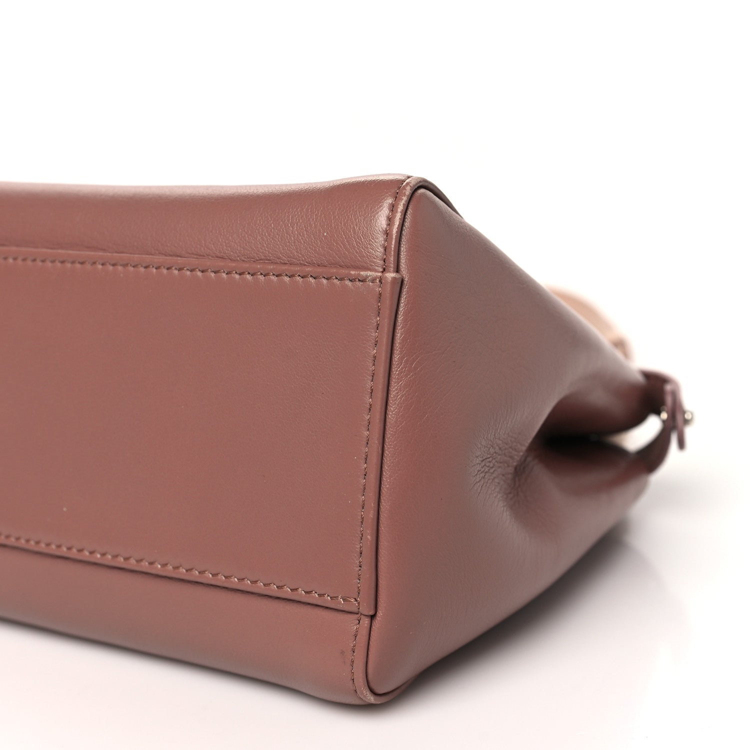 Fendi Nappa Colorblock Mini Peekaboo Iconic Satchel English Rose Plaster Oxigen 10 of 10