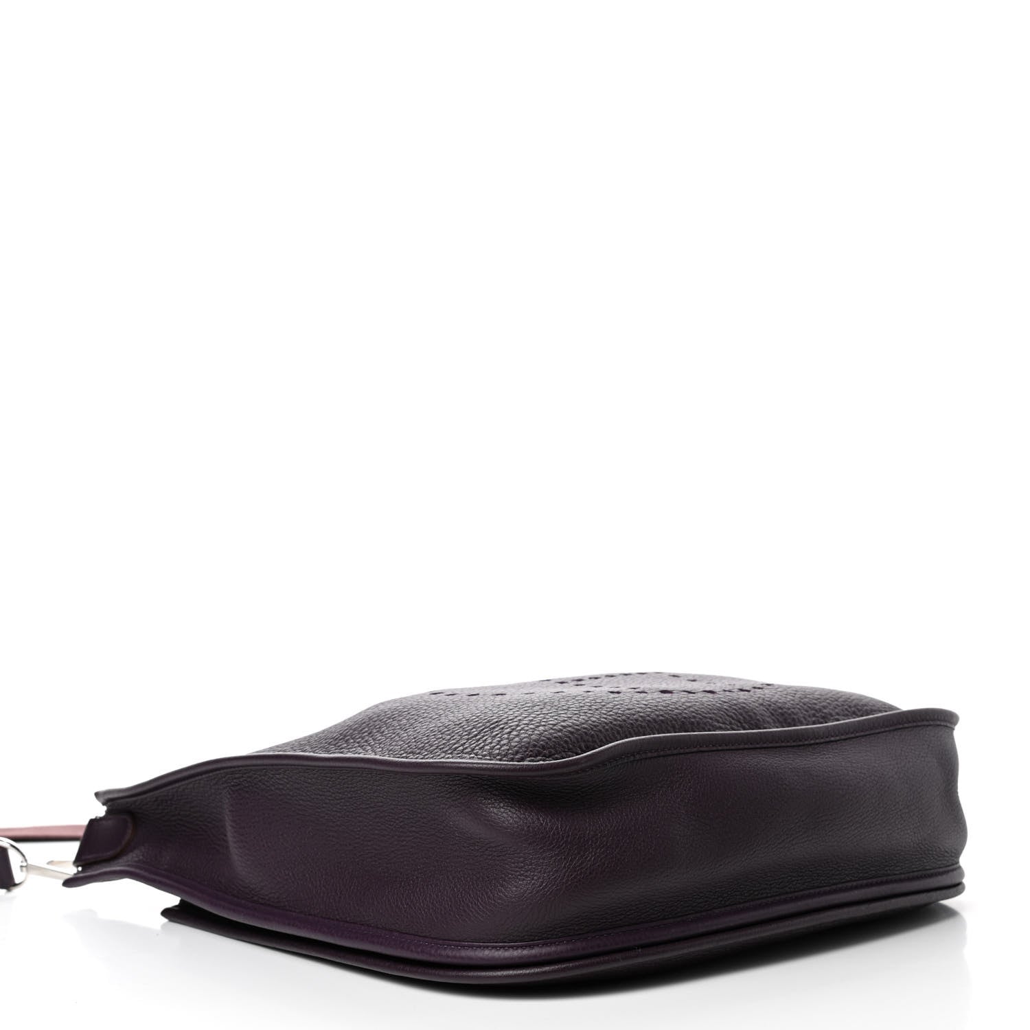 Hermes Taurillon Clemence Evelyne III GM Raisin 3 of 4