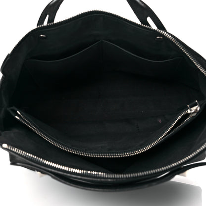 Fendi Vitello Dolce Large By The Way Boston Bag Black 5 of 10