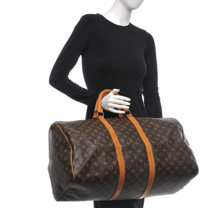 Louis Vuitton Monogram Keepall 55 2 of 8