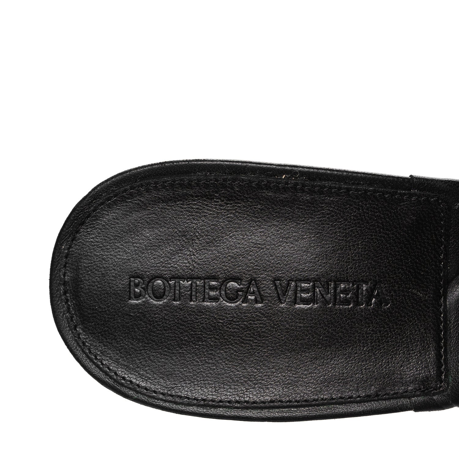 Bottega Veneta Nappa Quilted Rubber Lido Mule Sandals 41 Black 7 of 7