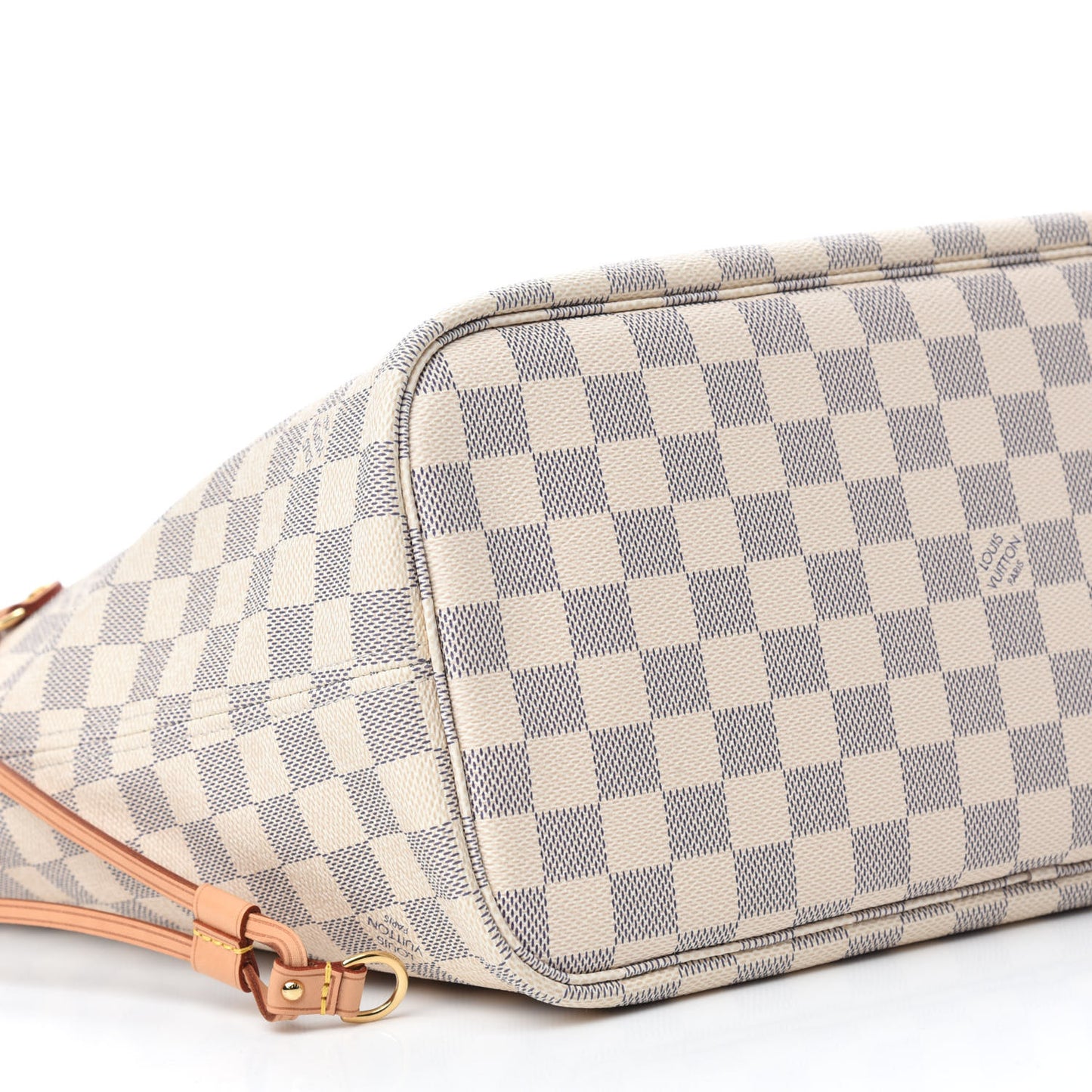 Damier Azur Neo Neverfull MM Rose Ballerine