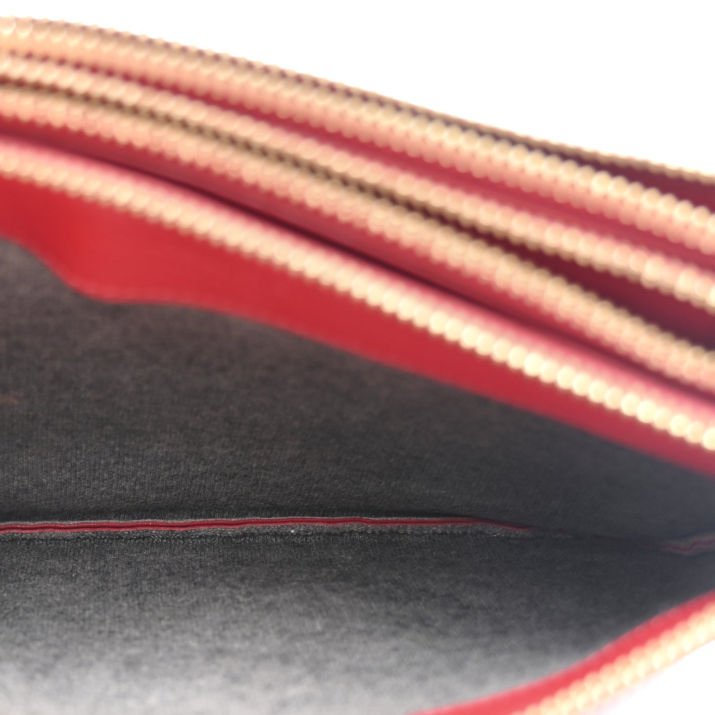 Lambskin Small Trio Crossbody Bag Red