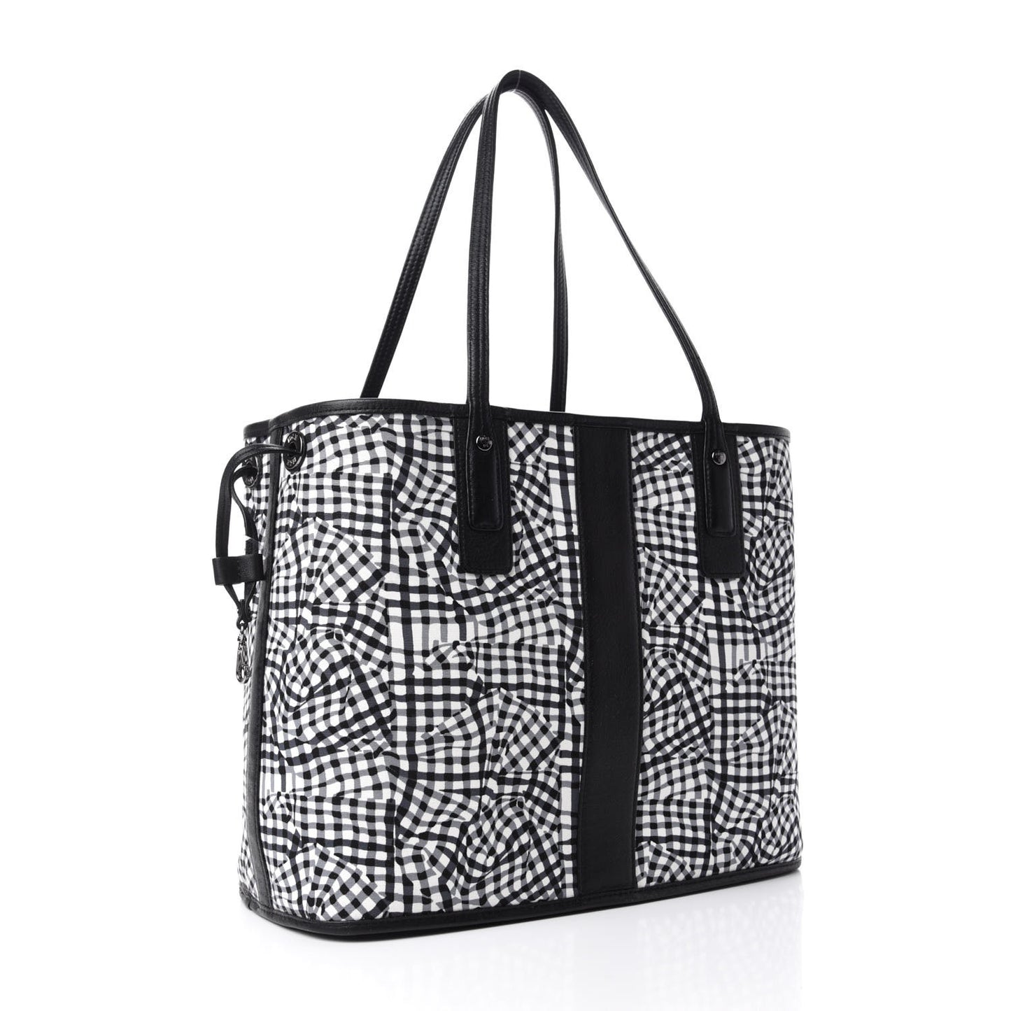 Visetos Medium Liz Reversible Shopper Tote Black