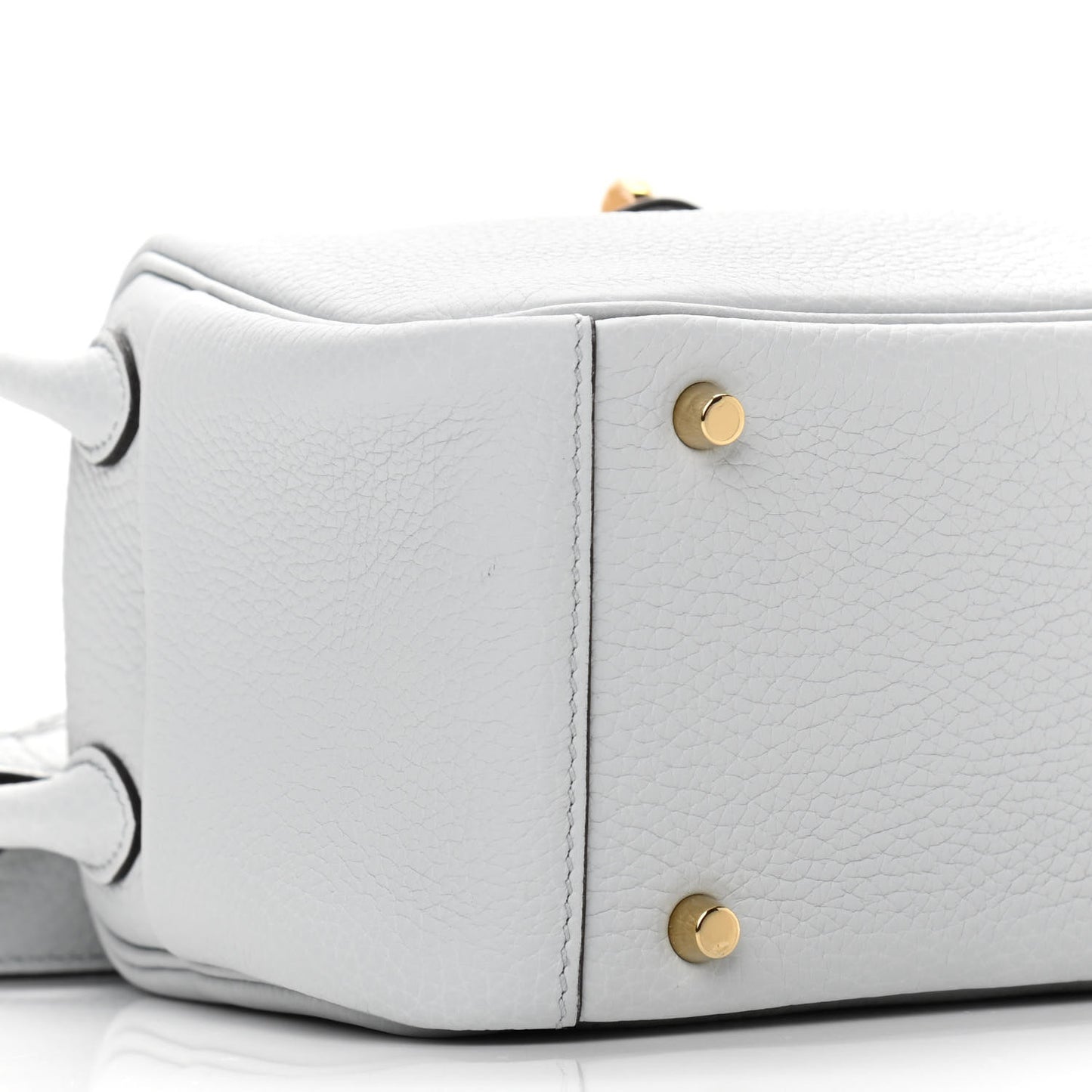 Taurillon Clemence Mini Lindy 20 Bleu Pale