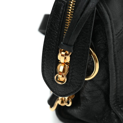 Balenciaga Agneau Classic Gold Hardware Mini City Black 10 of 10
