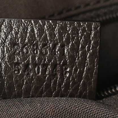Gucci Monogram Medium Abbey Convertible Tote Dark Brown 7 of 10
