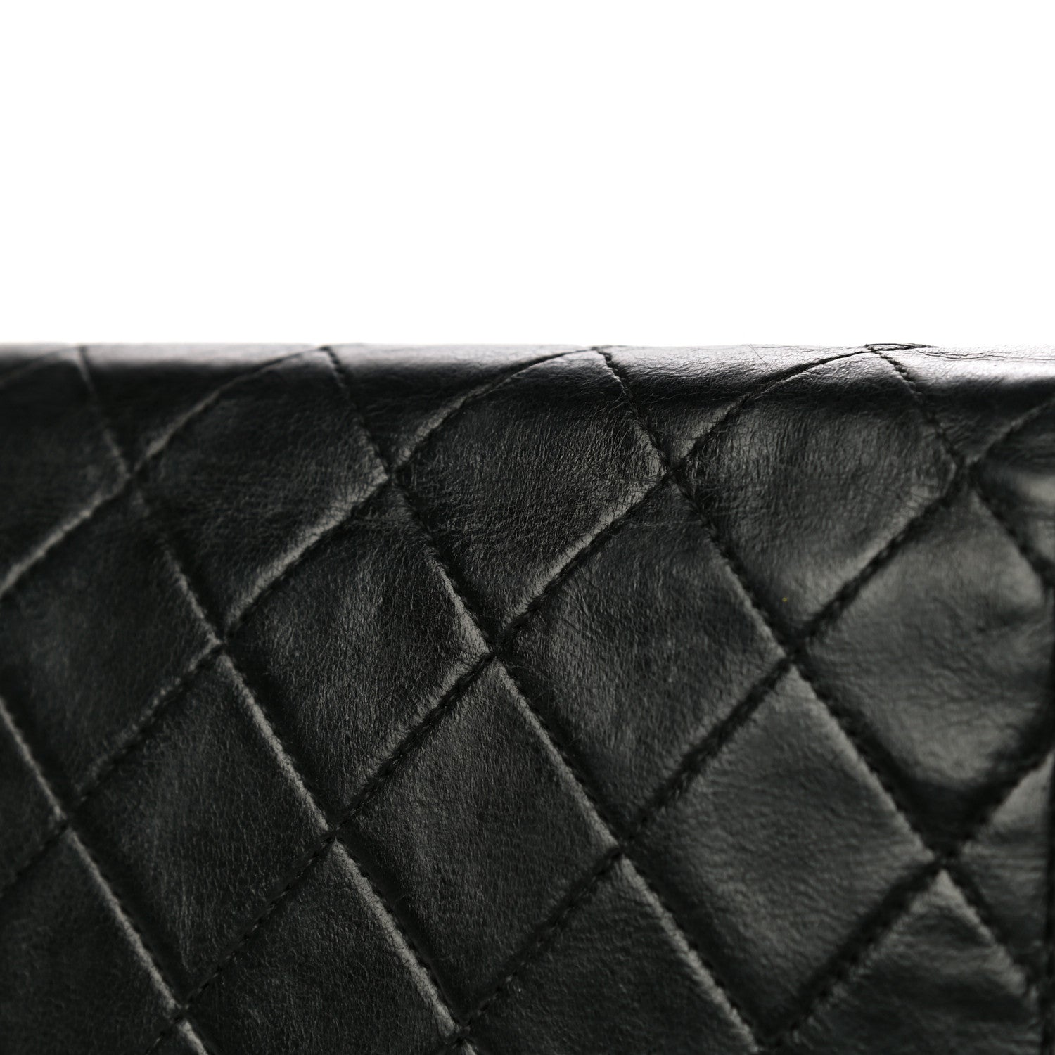 Chanel Lambskin Quilted Medium Single Flap Black 12 of 15