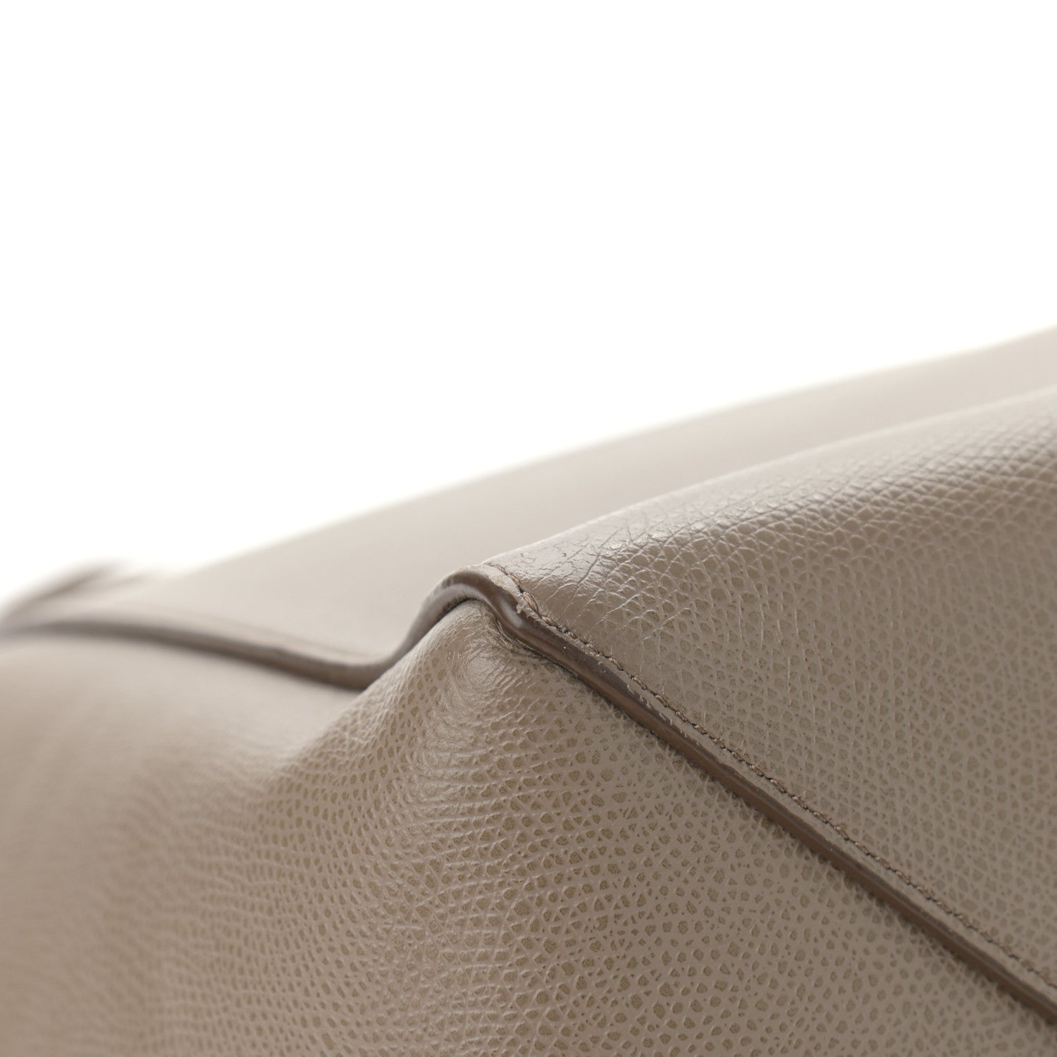 Celine Grained Calfskin Small Horizontal Cabas Phantom Taupe 9 of 15