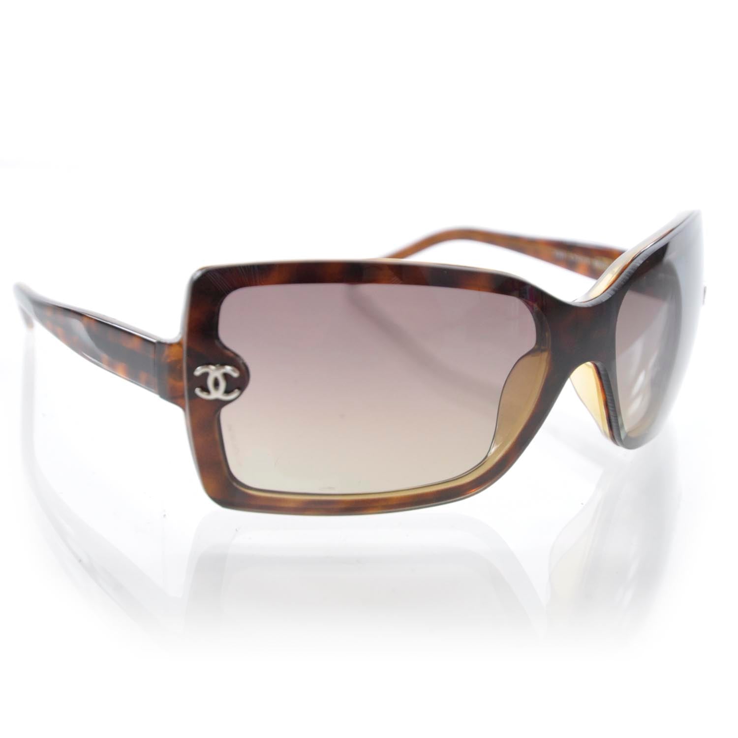 Chanel Tortoise Sunglasses 5065 1 of 7