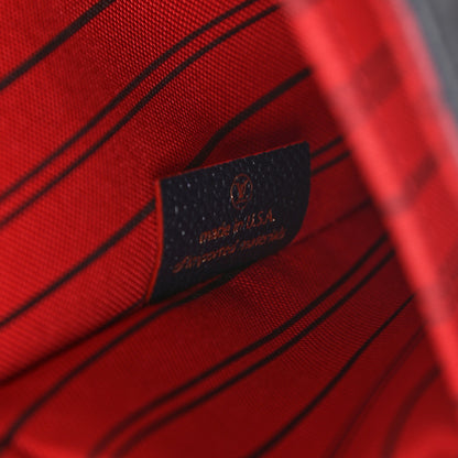 Louis Vuitton Empreinte Pochette Metis Marine Rouge 7 of 9