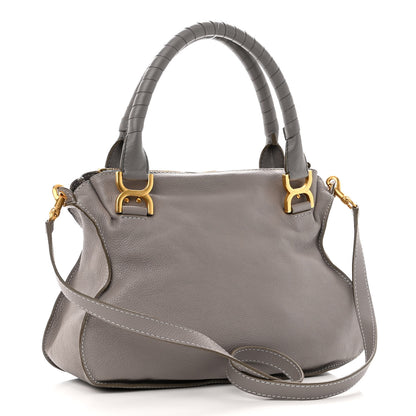 Chloe Calfskin Medium Marcie Satchel Cashmere Grey 3 of 11