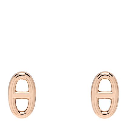 Hermes 18K Rose Gold TPM Farandole Stud Earrings 1 of 5