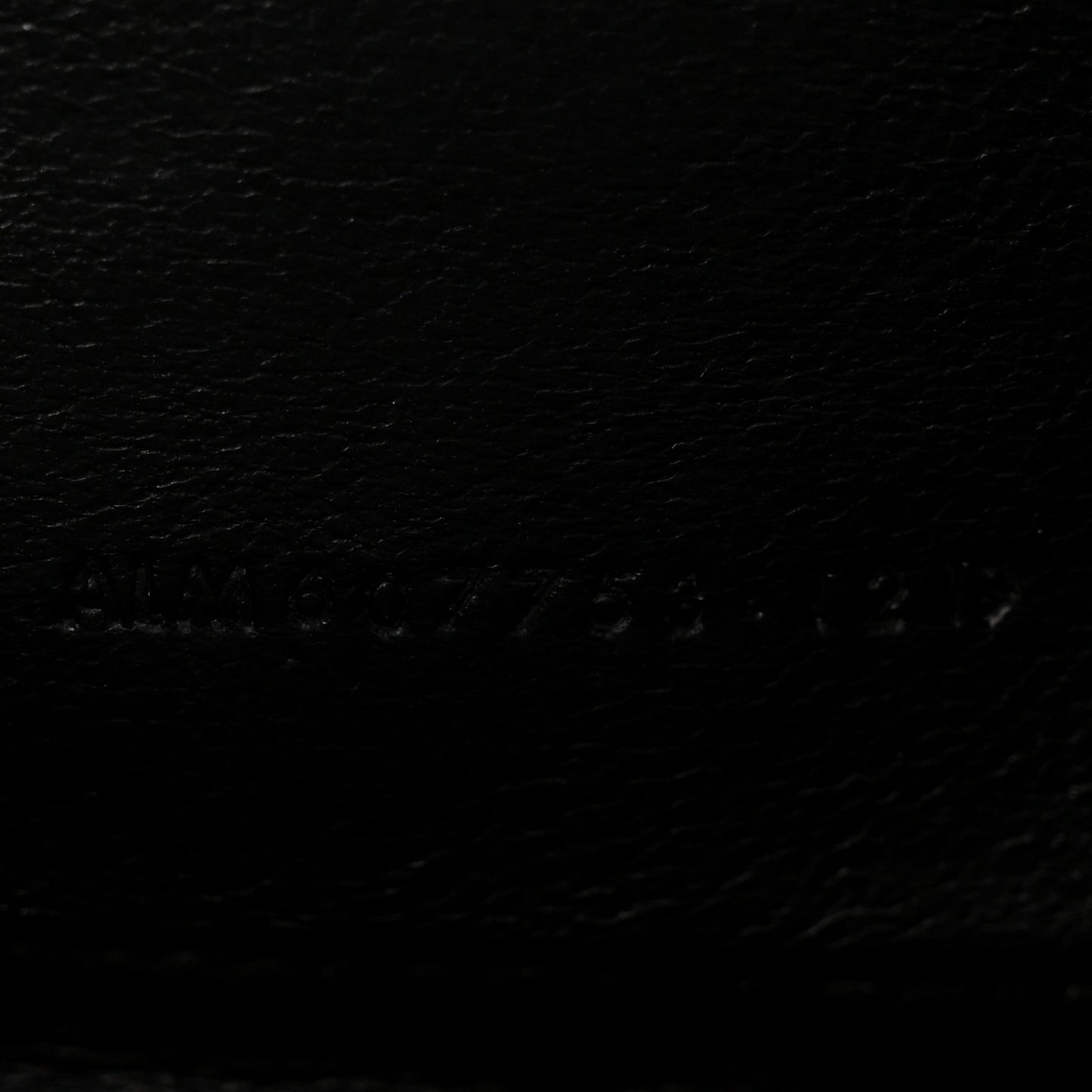 Grain de Poudre Mini Uptown Crossbody Bag Black