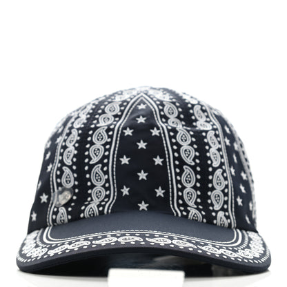 Hermes Cotton Serena Bandana Cap 56 Marine 3 of 9