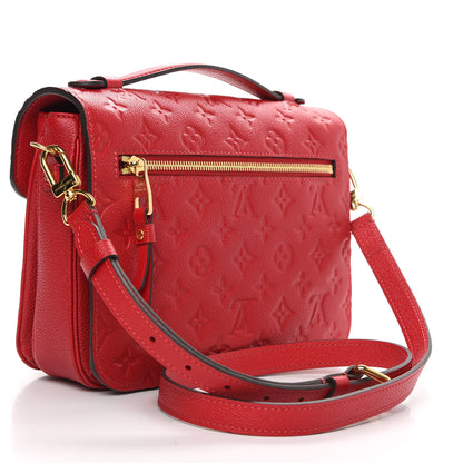 Louis Vuitton Empreinte Pochette Metis Scarlet 3 of 8