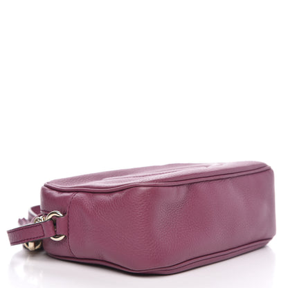 Gucci Pebbled Calfskin Small Soho Disco Bag Peonia Flower 4 of 10