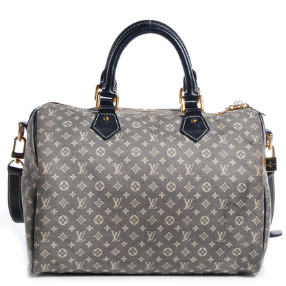 Louis Vuitton Monogram Idylle Speedy Bandouliere 30 Encre 1 of 7