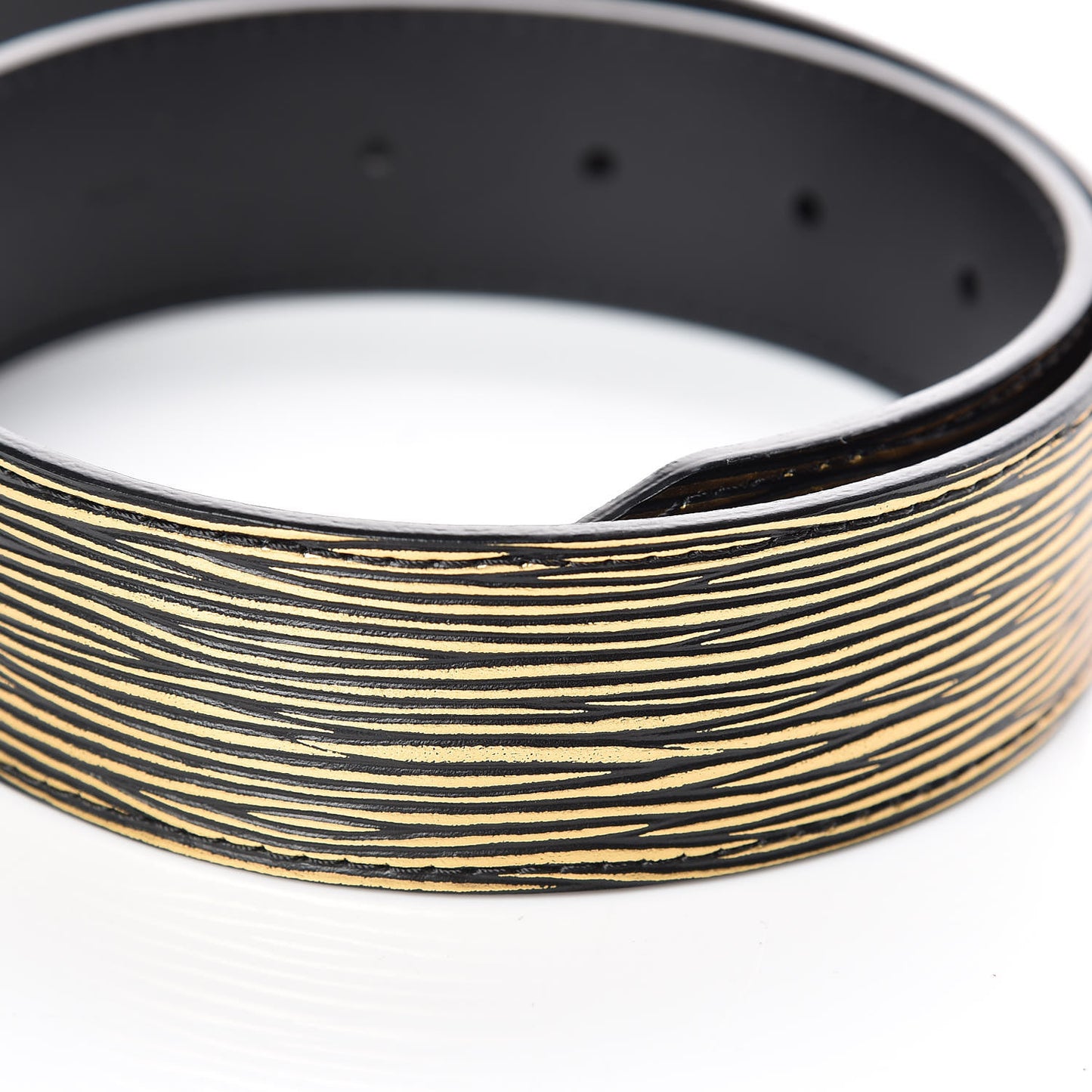 Epi Essential V 32MM Belt 85 34 Gold
