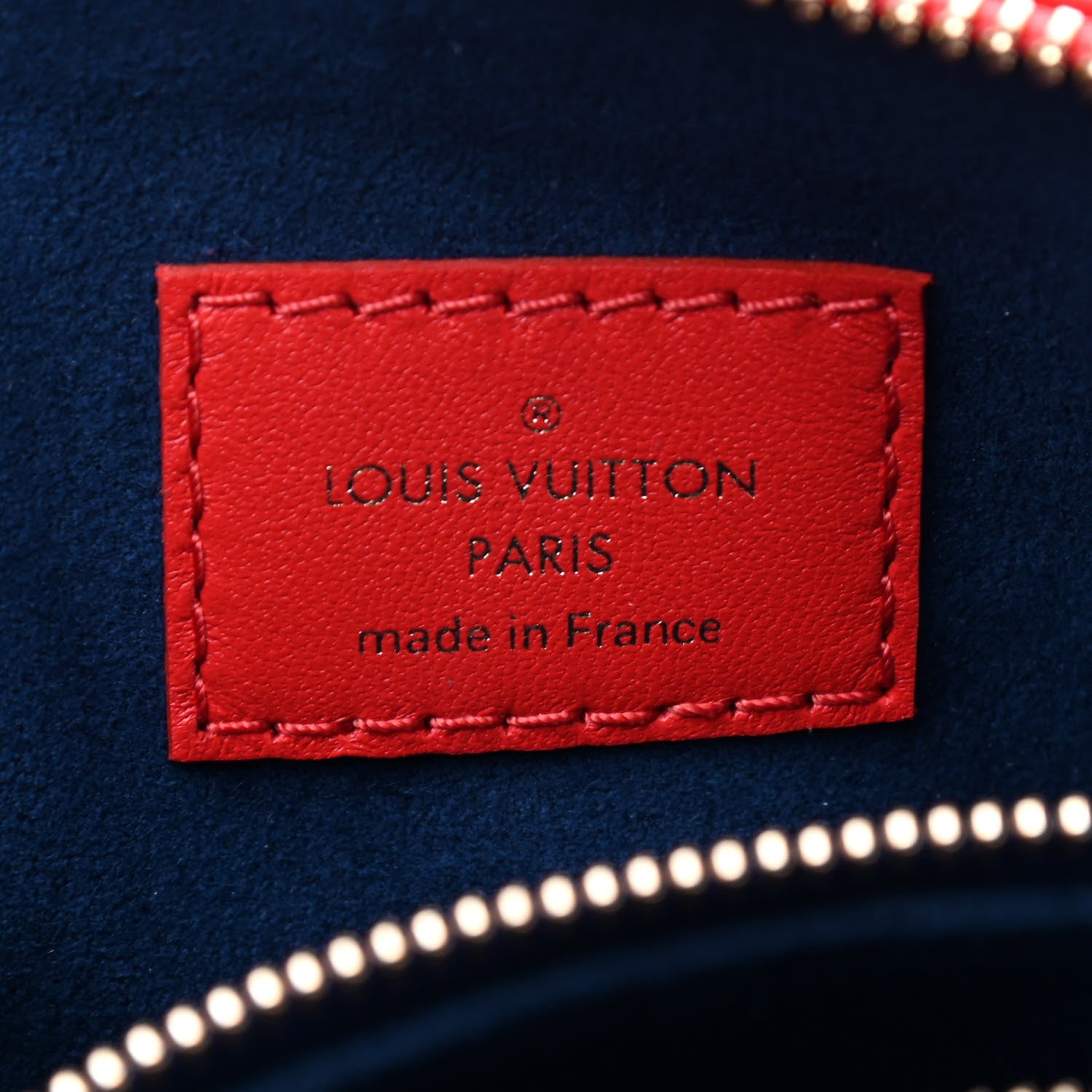 Louis Vuitton Lambskin Embossed Monogram Coussin PM Red 5 of 7