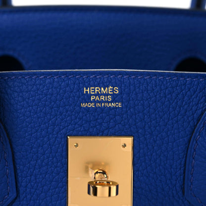 Hermes Togo Birkin 30 Bleu Royal 5 of 14