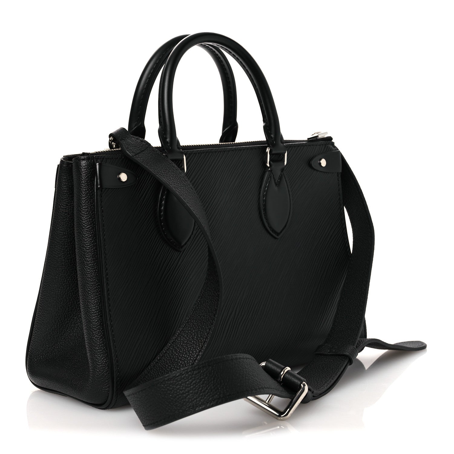 Louis Vuitton Epi Grenelle Tote PM Black 3 of 10
